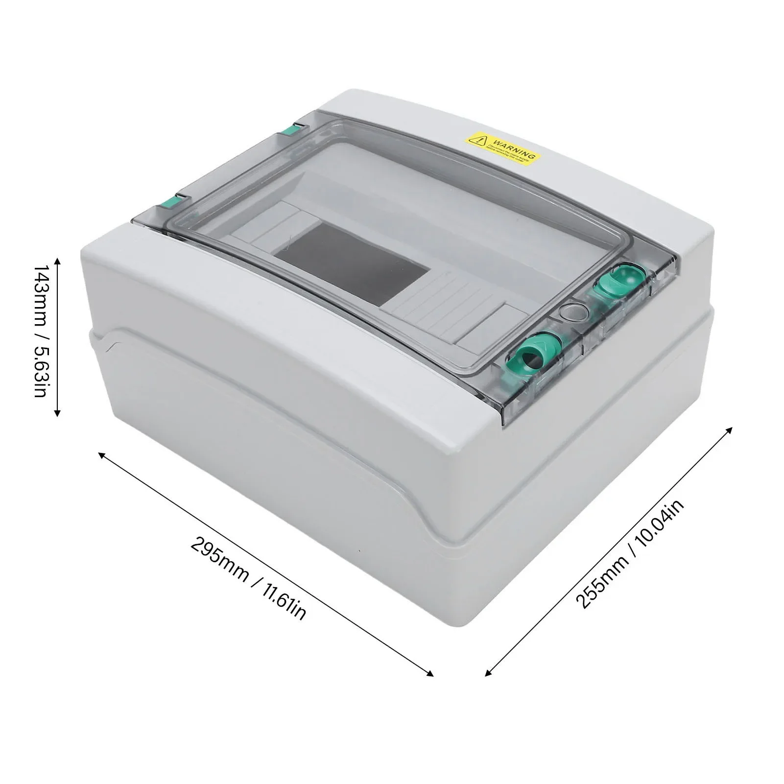 صندوق توصيل كهربائي 12 دائرة IP66 صندوق توصيل خارجي مقاوم للمطر مع غطاء شفاف للصناعة #5