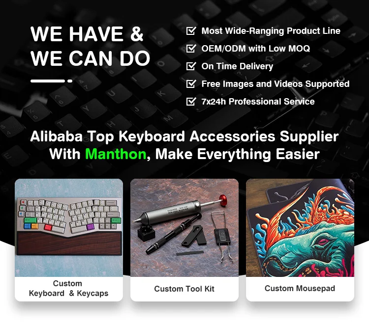 For Keyboard Kit ID42 40% 40 42 Keys Hot Swap Mechanical Keyboard Kit