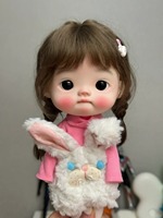 New sd BJD doll 1/6 BJD Girl 25cm diandian resin toy model doll birthday gift diy put on makeup Free shipping