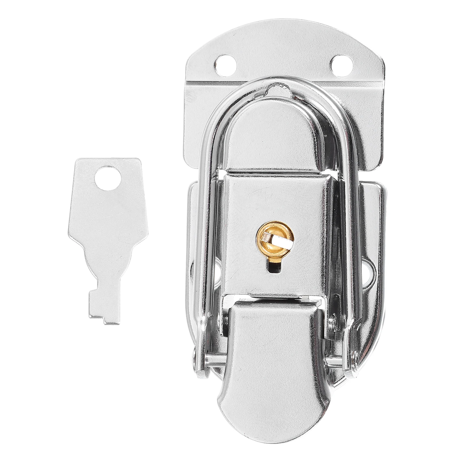 

Luggage Locks Durable Iron Toggle Mechanism Versatile Suitcase Travel Bag Compatible Sleek HaspLatch Secure Experience