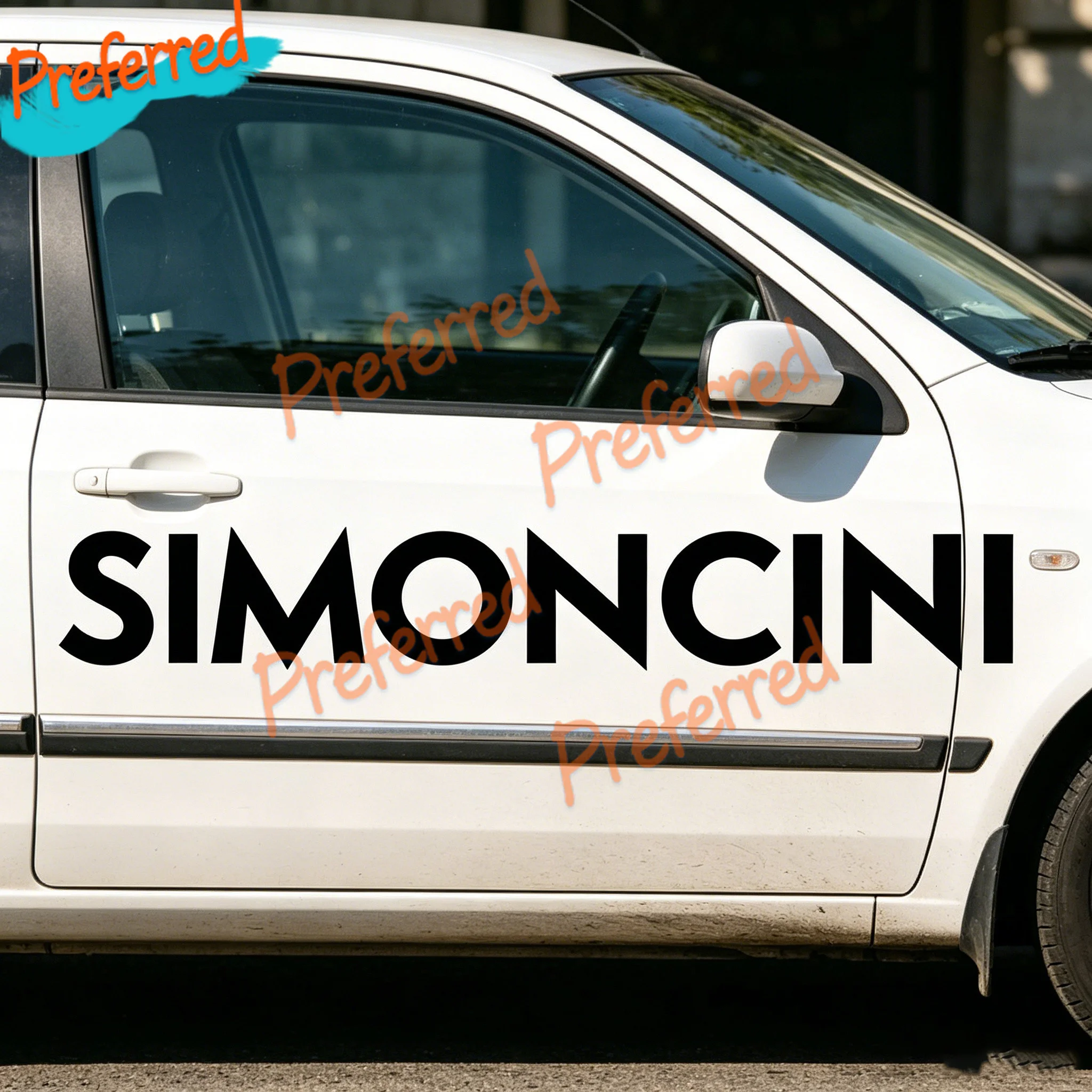 2x Pegatinas Vinilo JDM Simoncini Bike - Helmet Decal Die Cut Sticker Customizable in Any Sticker Size -No Background