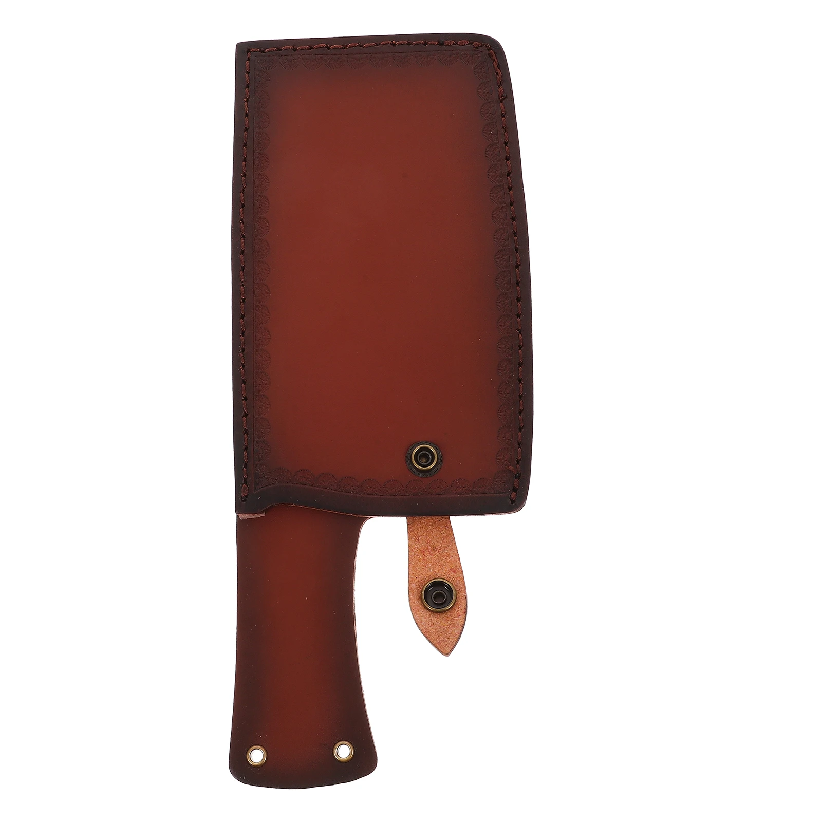 

Premium Artificial Knife Cover For Cleaver Protective Lightweight Sheath Brown Cutter Accessory Storage Cover