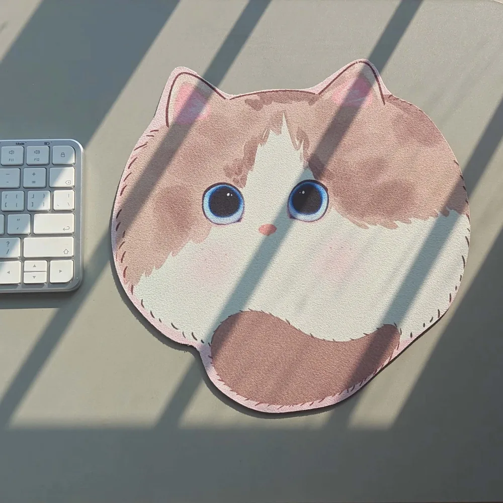 Kawaii Katzen-Mauspad, Niedliche Tier-Schreibtischunterlage …