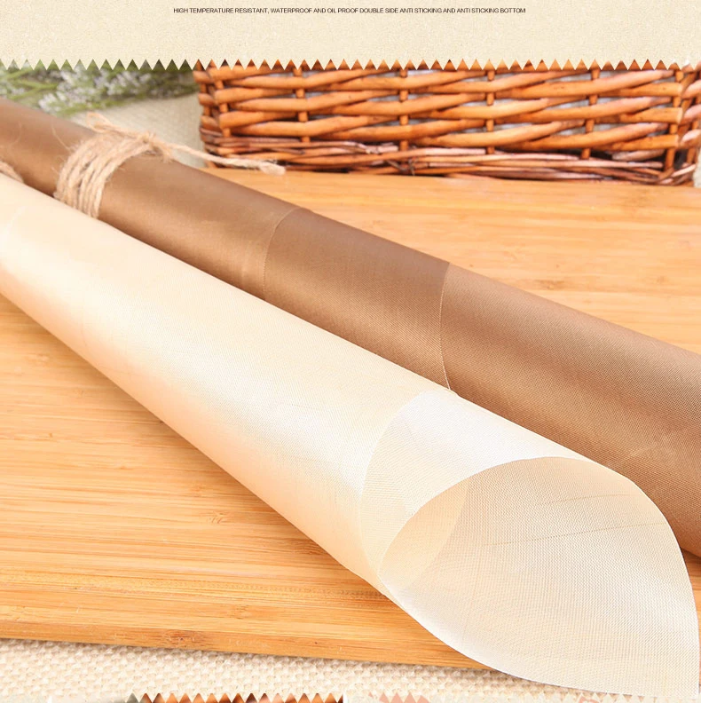PTFE-Blatt zum Bügeln, Hitzepresse, antihaftbeschichtet, hitzebeständig, Bastelmatte, Wärmeübertragungspapierblatt zum Backen, Grillen – Detail 6