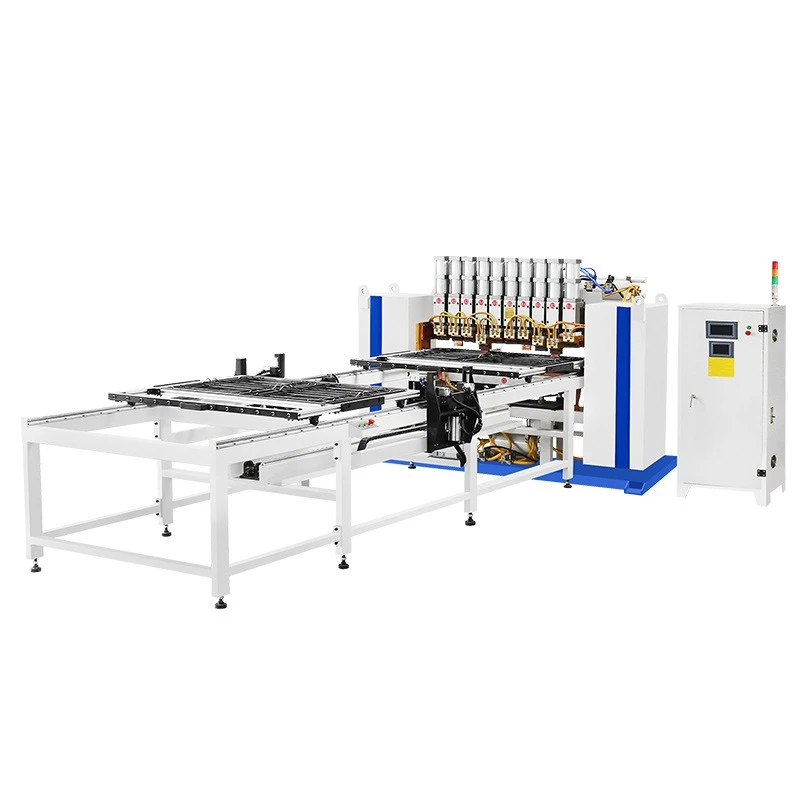

Stainless steel storage net basket row welding machine barbecue rack