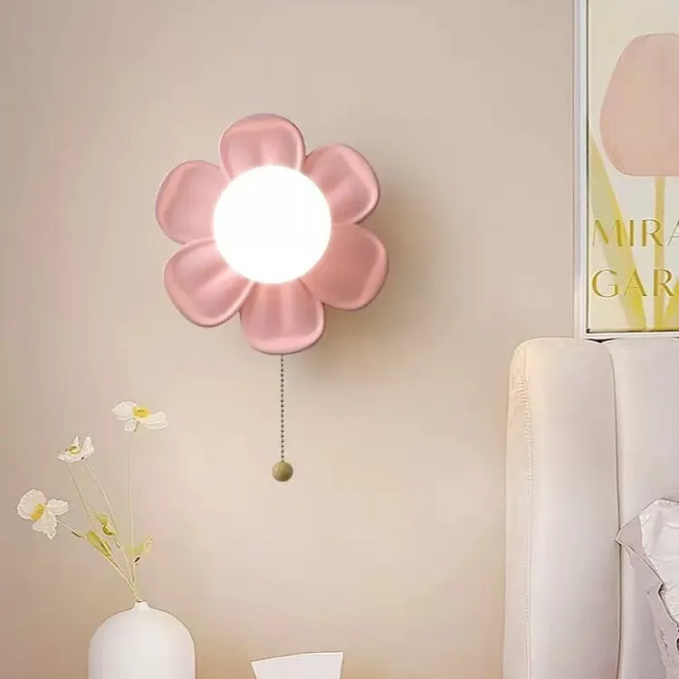Modern Minimalist Flower Wall  - Baby Nursery Wall Lights review and price