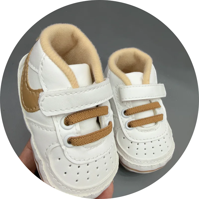 

New Baby Shoes Boys Girls Classic Fashion Sports Casual Sneakers Newborn First Walker Toddler Soft Sole Non-Slip Walking Shoes