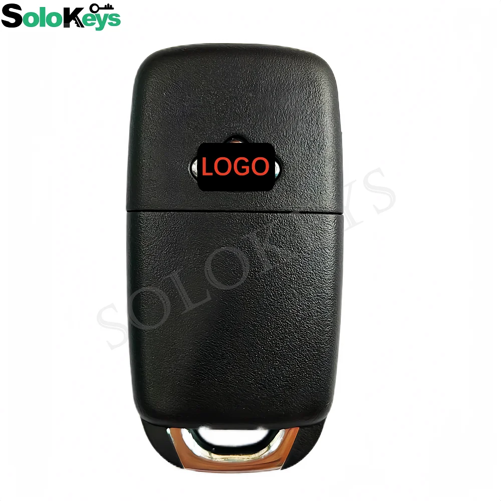 SOLOKEYS For Changan 2020 CX70 0riginal Folding Remote Control Key 434MHZ FSK  2 Buttons With LOGO