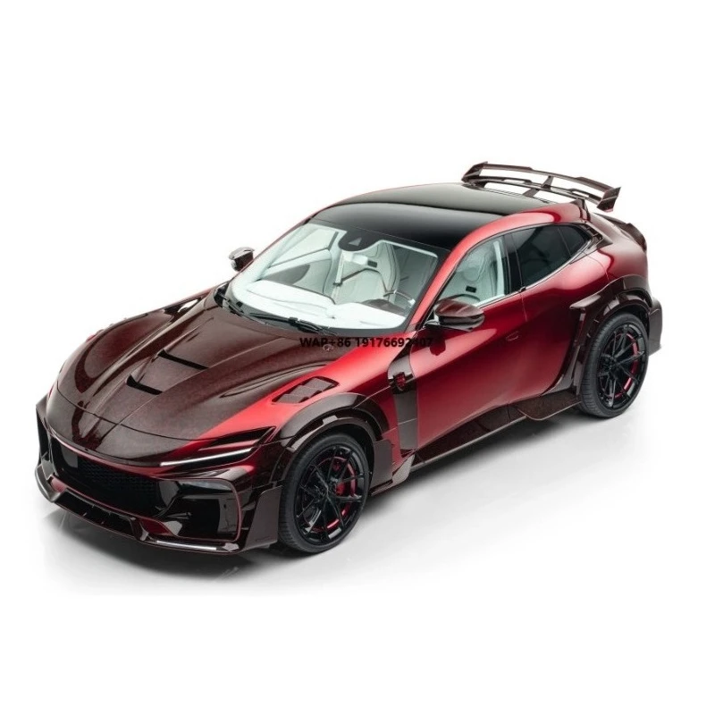 M Style Automotive Accessories Dry Carbon Fiber Body Kits Auto Parts for  Purosangue
