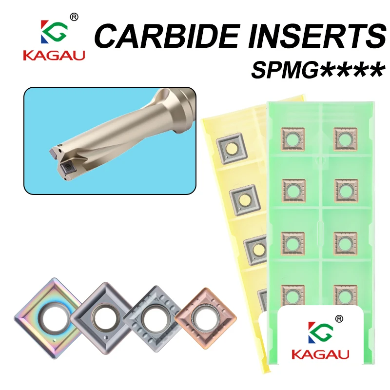 10PCS Carbide Insert SPMG SPMG050204 SPMG060204 SPMG07T308 SPMG090408 SPMG110408 SPMG140512 for SP Type U Drill Cnc High Quality