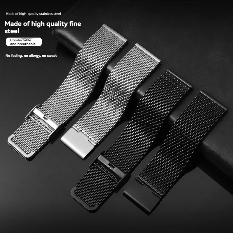 카시오 G-SHOCK 시계 GM-2100 GM2100 GA-2100 GA2100 스테인레스 스틸 팔찌 남성용 금속 시계 밴드 용 수정 된 메쉬 시계 스트랩