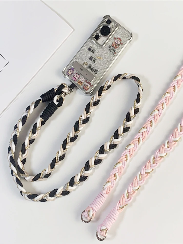 Nieuwe telefoonkoord Afneembare verstelbare ketting Lanyards voor tas Camera Crossbody Mobiele telefoonriemen Nekclip Koord Touw - afbeelding 2