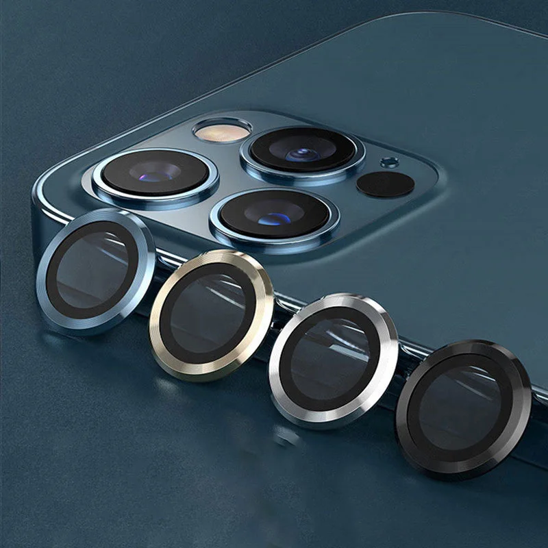 

Metal Ring Camera Lens Protector For iPhone 16 Protective Glass iPhone 15 13 Pro Max 11 14 Plus 12 Mini Lens Screen Protector