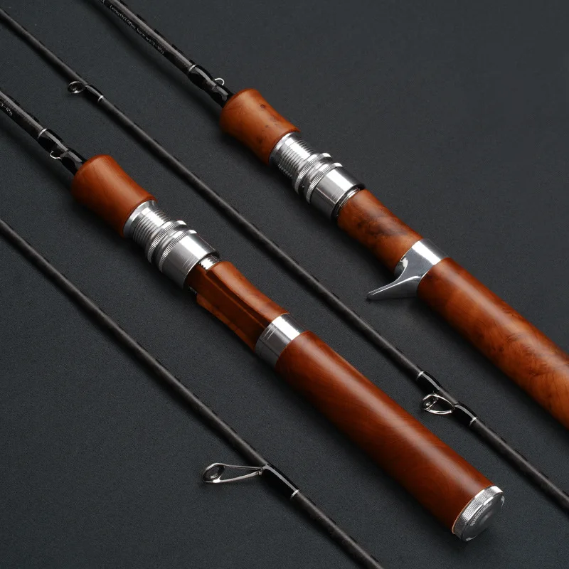 

L-tone carbon ultra-light quick adjustment gun handle straight handle horse mouth rod long throw fishing rod