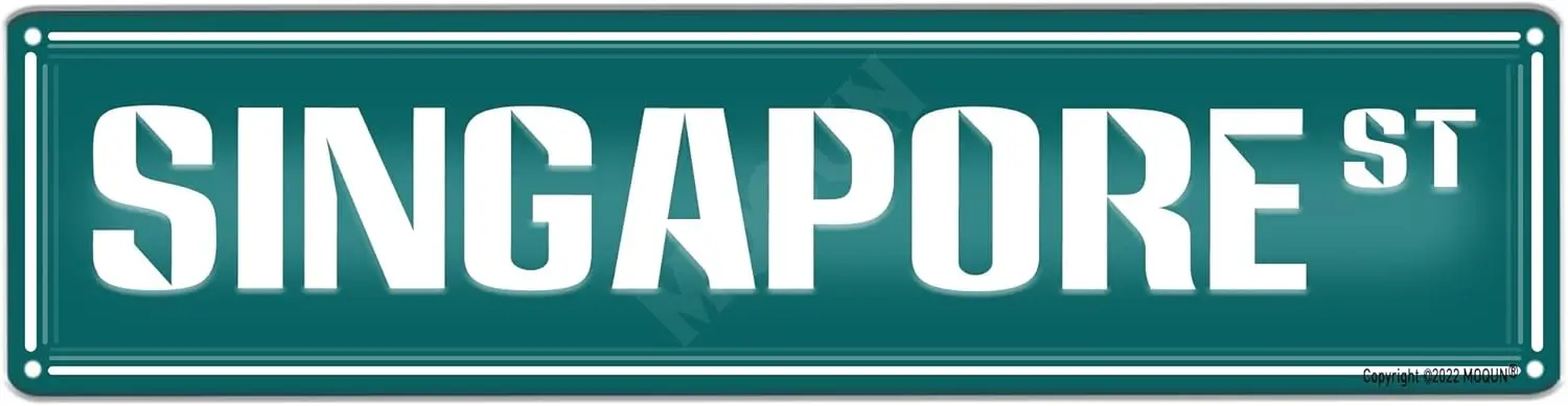 

Сингапурский знак, сингапурский знак, сингапурский декор, Забавный настенный Декор для дома, фермерского дома, мужская пещера, ванная комната, бар, улица, качество меня