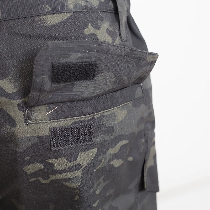 Taktisches Set für Herren Outdoor-Training Atmungsaktive Tarnuniform Kriegsspiele 2-teiliges Set Schnelltrocknende Wanderkleidung Verschleißfeste Sets – Detail 28