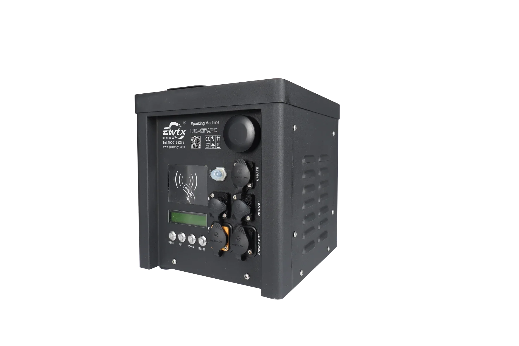 Stable Waterproof 570 W LUX-SPARK Cold Sparking Machine Fireworks Machine for Wedding DJ Music Lighting Audio Party Stage Effect