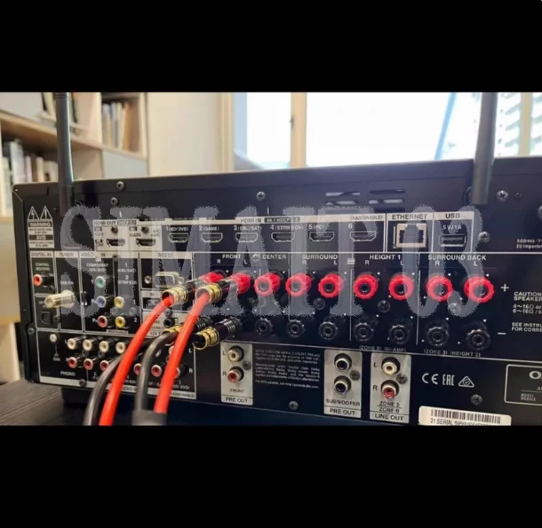 

TX-SR393 4.2-Channel AV Receiver - 465W Bluetooth Amplifier with FM/USB/HDMI, Remote Included