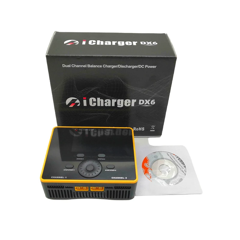 Iشاحن DX6 تيار مستمر 900 واط 32A ثنائي القناة عالية الطاقة شاحن ميزان مفرغ ل يبو ليلو الحياة ليفه LTO نيزن نيمه NiCd Pb الخليط