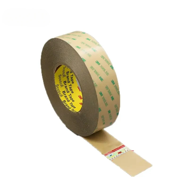 Custom 300LSE 9495LE clear pet double sided adhesive tape 0.17mm adhesive transfer tapes for electronic component