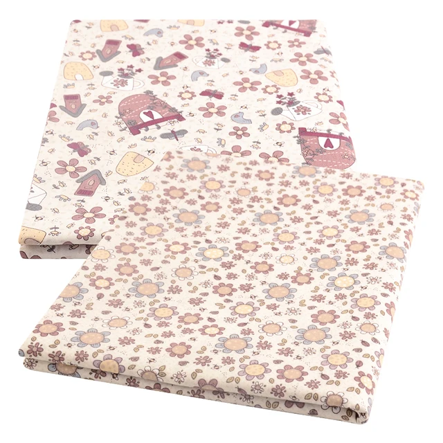 2 Teile/lose 40cm x 50cm Pre-cut Fett Viertel Schöne Bunte Qualität Gedruckt Baumwolle Stoffe Patchwork Quilten tuch für DIY Nähen – Detail 21