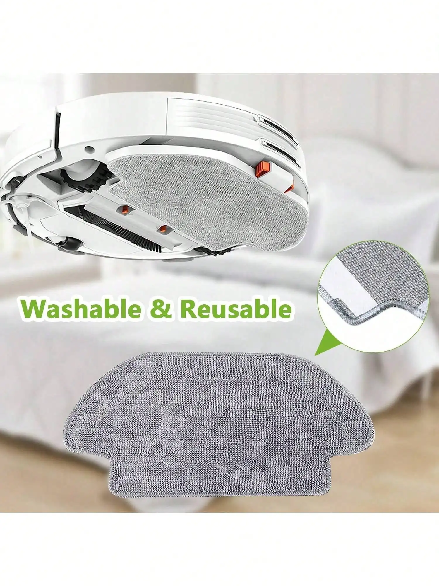For Xiaomi Mi Robot Vacuum-Mop Pro STYTJ02YM Viomi V2 V3 SE Conga 3490 3690 Accessories Main Side Brush Hepa Filter Mop