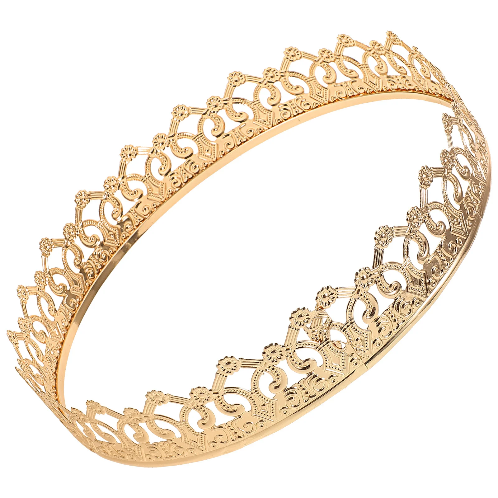 الملك غطاء الرأس الزخرفية خمر تاج للحزب حفلة موسيقية عيد ميلاد تأثيري الزفاف الذكرى الاحتفال الرجعية عقال رجل #3