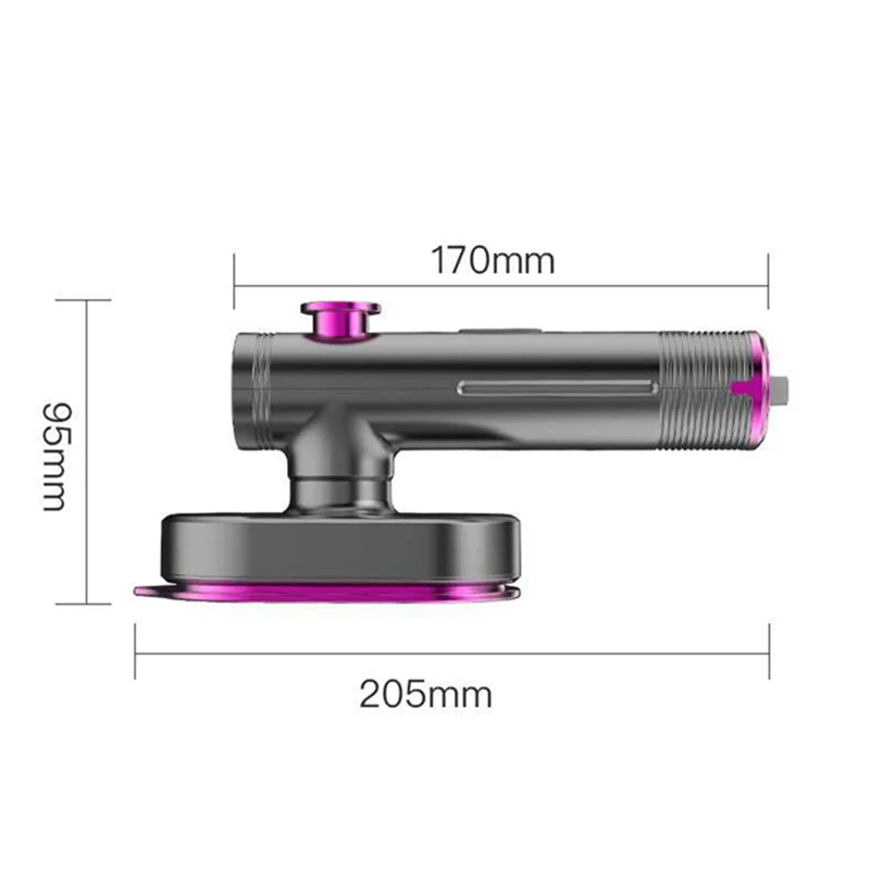 A59E-1 Piece Handheld Steam Iron Steamer Ironing&Steaming 2 In 1 Fabric Wrinkle Travel Iron US Plug B