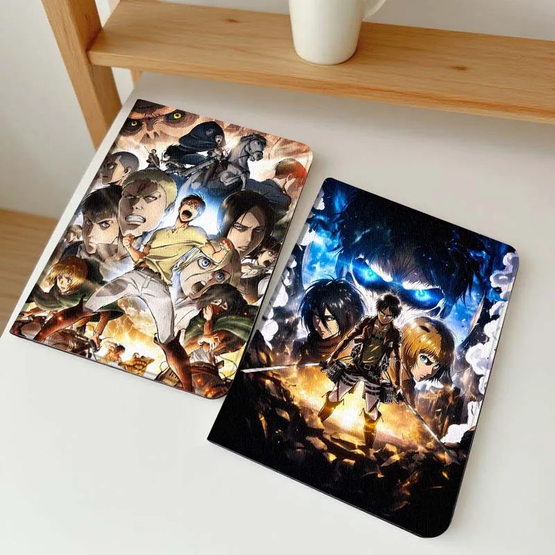 A-Attacks on T-Titans pattern Tablet Case For Xiaomi Redmi Mi Pad 5 6 6s 7 SE Pro Max Ultra 12.4 12.5 14 inch