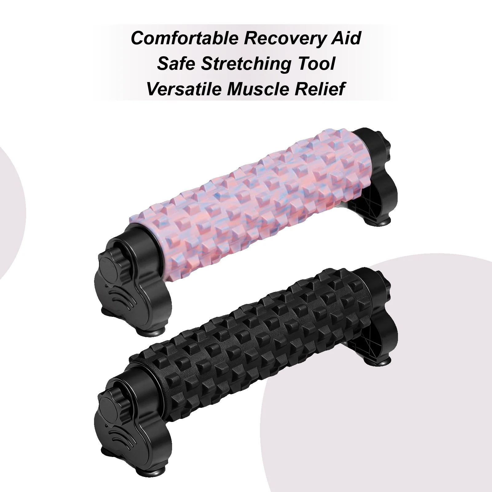 

Leg Foam Roller Deep Stretching Massage with Suction Cup Body Exercise Roller Foam with Stand for Home Gym Yoga Pilates Fitness