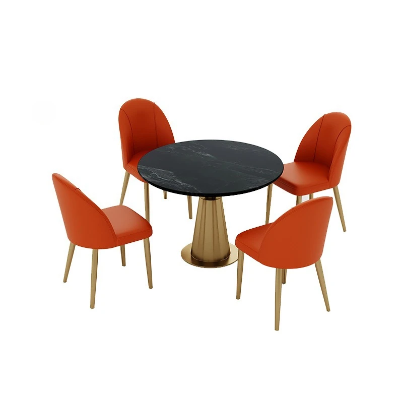 Creative Fusion Cuisine Western Restaurant Stainless Steel Table And Chair Combination Theme Western Restaurant Catering Shop Te