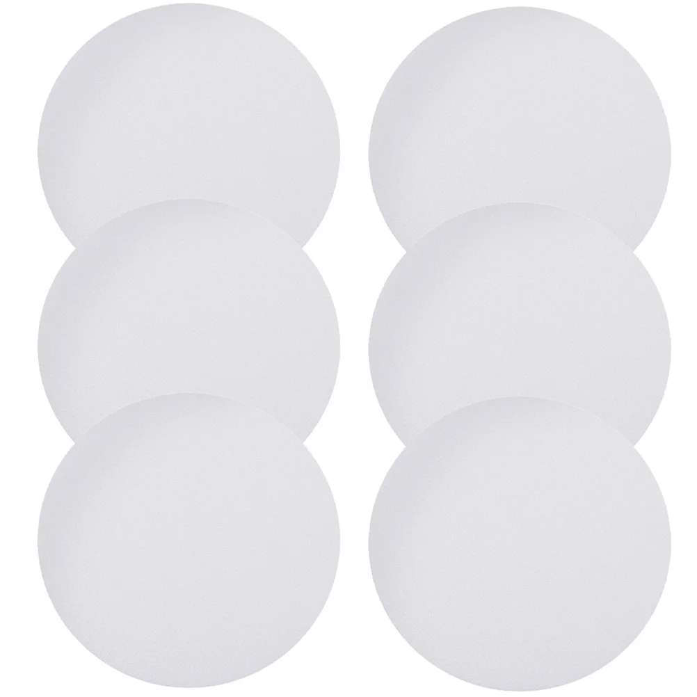 

6pcs Anti-Dazzling Spotlight Lampshade Diffuser Ceiling Light Cover Replacement Plastic Shade For Led Downlight Fixture