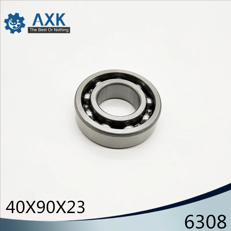 6308 Bearing 40*90*23 mm ABEC-3 P6 ( 1 PC ) For Motorcycles Engine Crankshaft 6308 OPEN Ball Bearings Without Grease