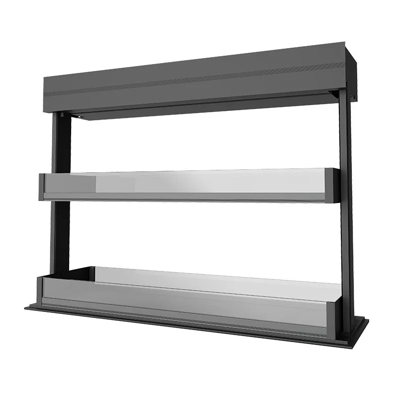 Intelligent electric hanging cabinet, lifting basket cabinet, drop-down vertical seasoning basket voice touch up and down
