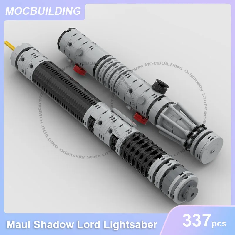 MOC Building Blocks Maul Shadow Lord Lightsaber Model DIY Assemble Bricks Space Creative Collection Display Toys Gifts 337PCS - view 2