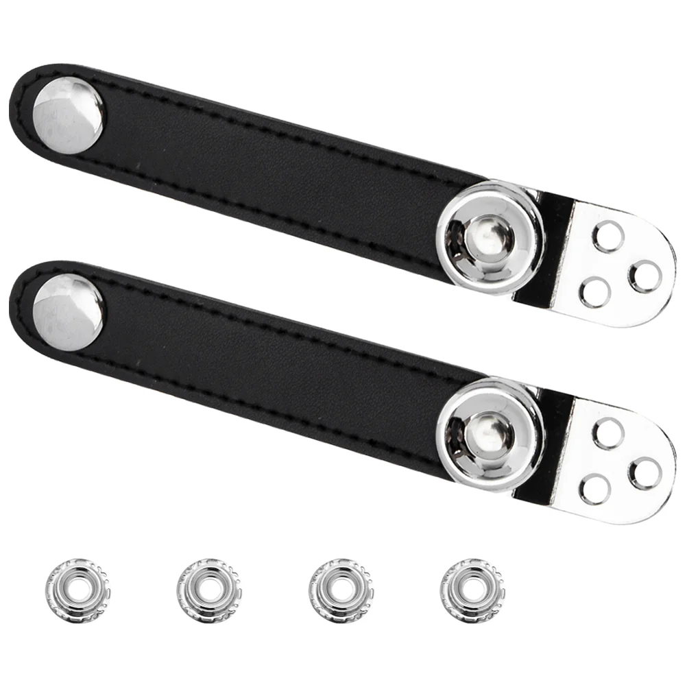 2 Pcs Handles Pins Bellows Belt Musical Instrument Straps Accordion Replacement Accessories