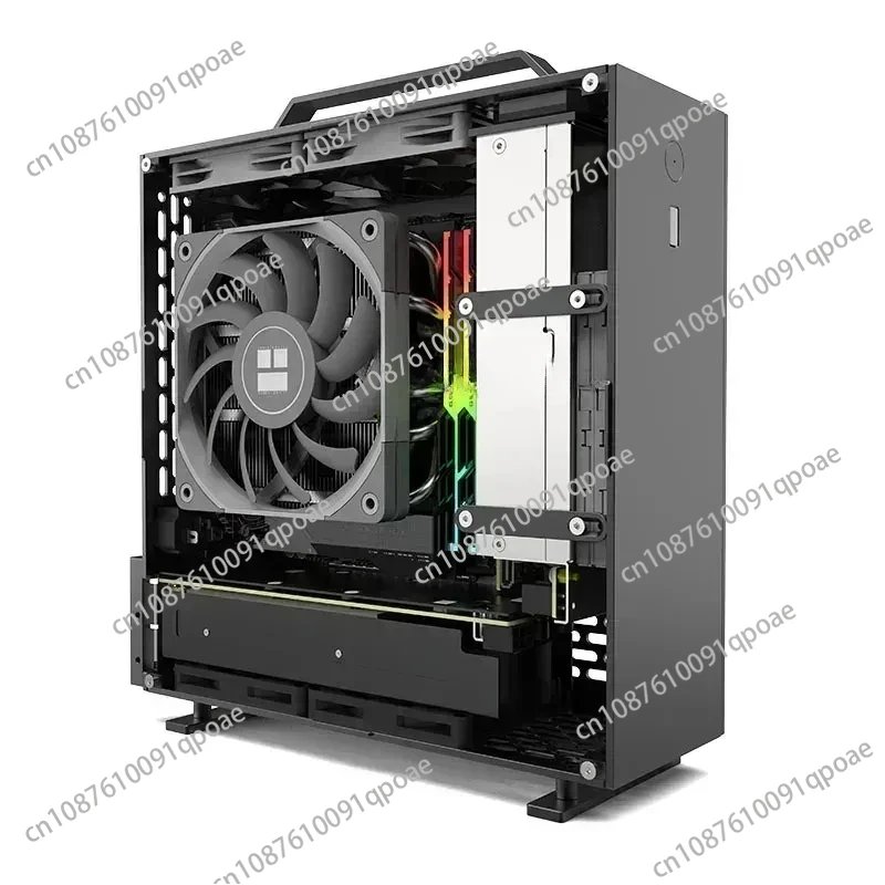 Mini A24-V5 2.0 dual slot single display 1u power supply itx chassis double-sided chamfering