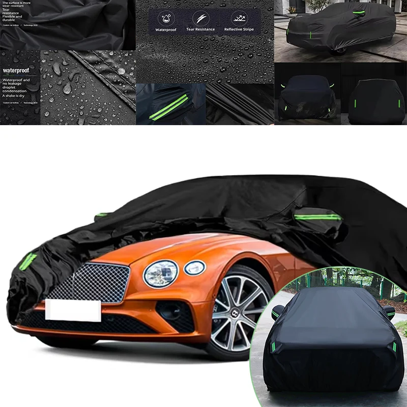 

Outdoor Full Car Cover for Bentley Continental GT - Snowproof Waterproof Dustproof Sunproof with Reflective Strips