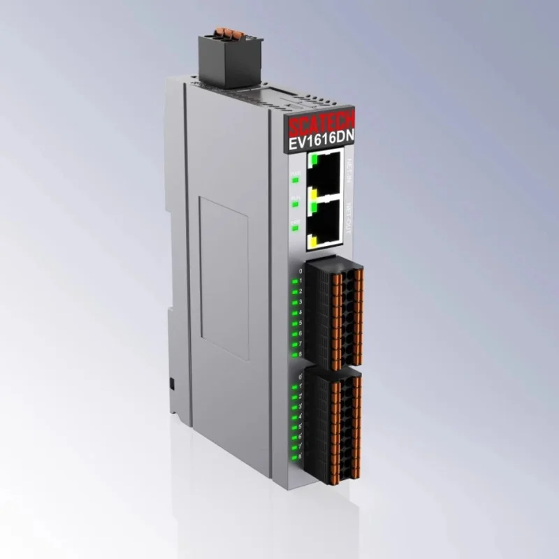 EtherCAT Remote Io Module Ethernet Distributed Bus Digital Analog Ethercat Mode Fast 16 in and 16 out