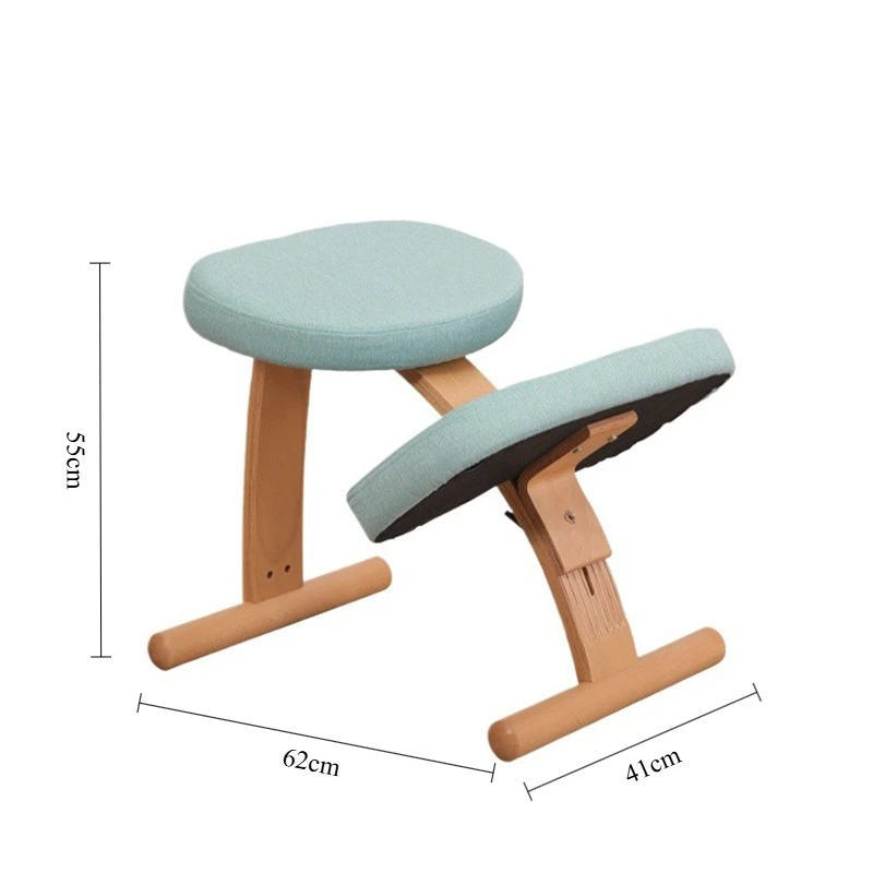Wooden Office Chair Ergonomic Living Room Desk Chairs Comfortable Modern Computer Chair Single Person Chairs Design Furniture