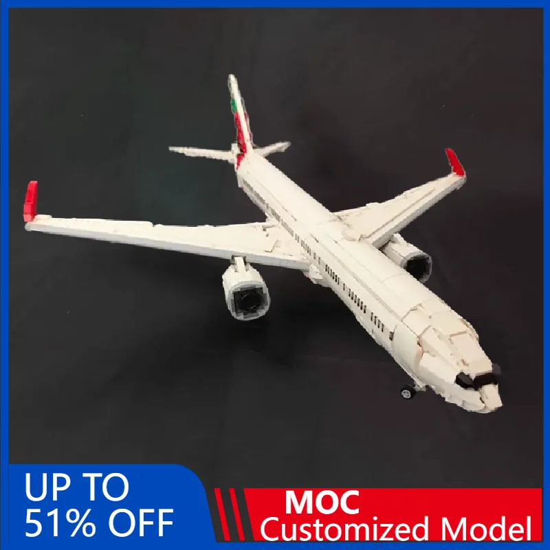 

3000 Pcs MOC Technology City Airliner Model DIY Building Blocks Technology Assembly Creative Type Toy Kid Birthday Surprise Gift