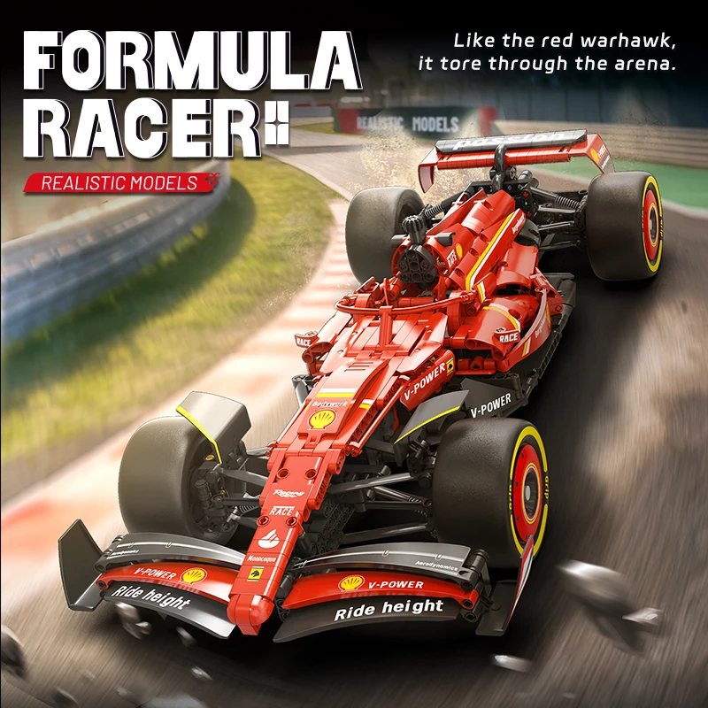 

1:10 Super Racing Cars Building Sets Bricks Collectible Model Building Blocks Toys for Boys Kids Adult Birthday Gift 1100+Pcs