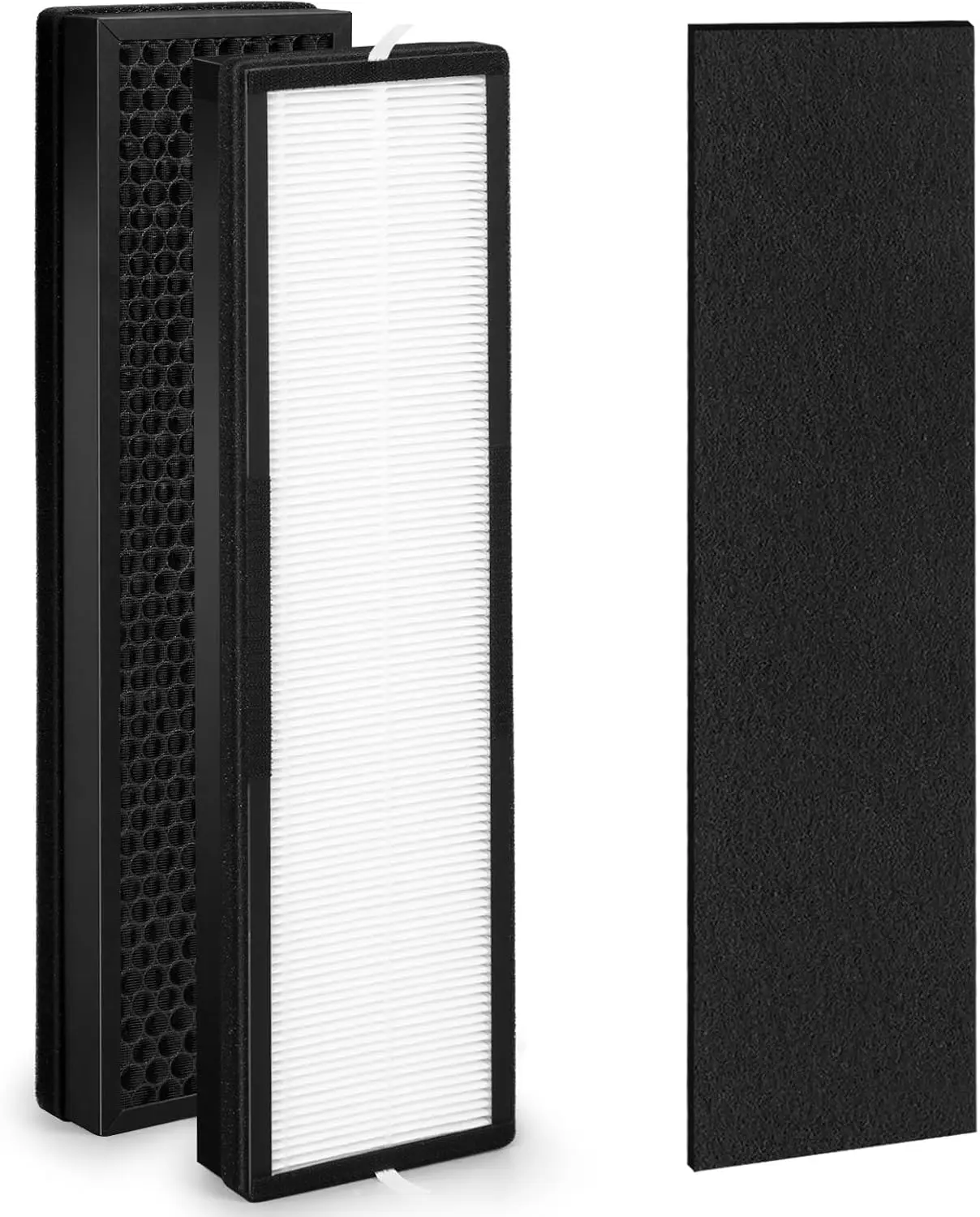 

1Pack Upgraded HFD320 3-in-1 H13 True HEPA Replacement Filter for Honey-Well Air nius 3,4,5,6 Series Air Purifiers-Models H