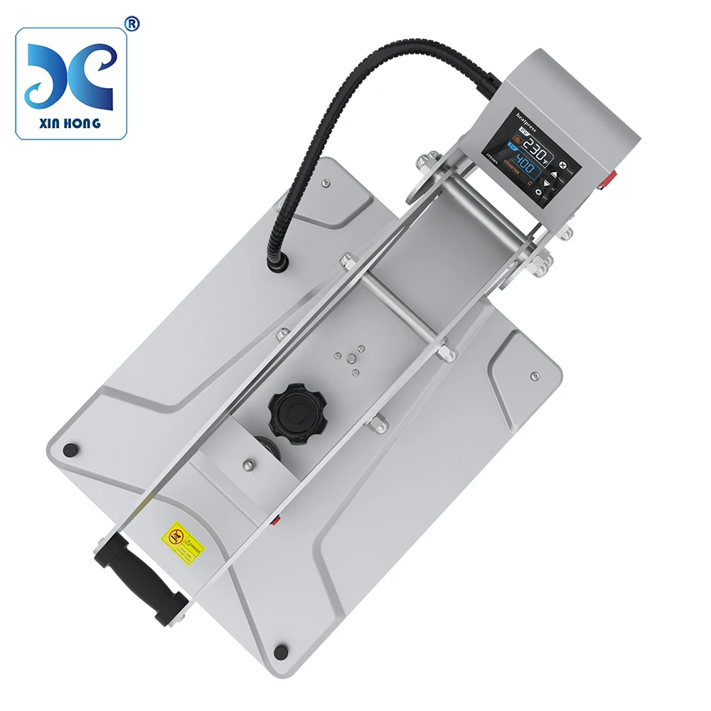 Pressa di calore per magliette a sublimazione semiautomatica economica di prima qualità in vendita