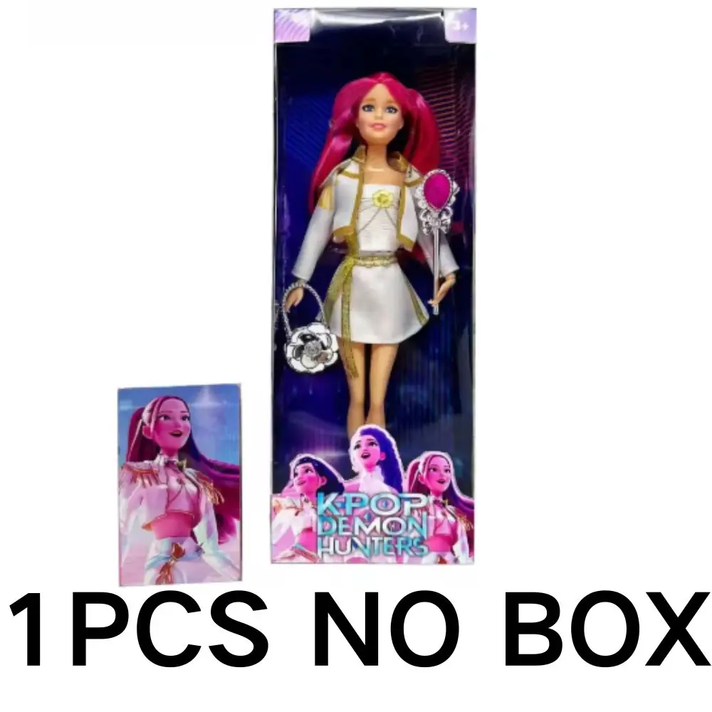 Kpop Demon Hunters Action Figure Toy Derpys Tiger Rumi Mira Zoey Sussy Theme Song Of Colorful Lights For Fans Christmas Gifts##