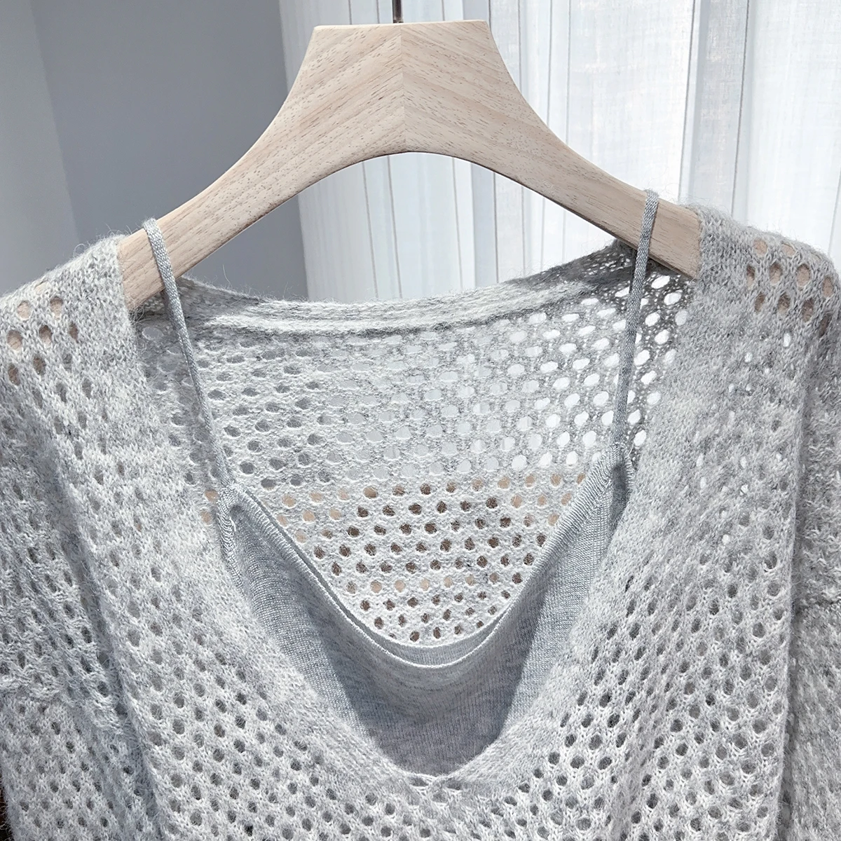 Ce Au Lait الجوف خارج محبوك irt النساء أوائل الخريف بو راي البريد irt Haome قطعتين مجموعة أنبوب مستقيم تخفيف