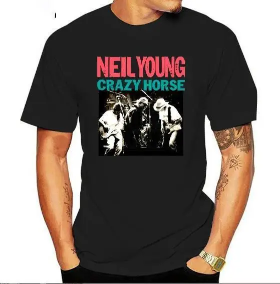 

New Neil Young t shirt, design new, style Art t shirt. new, Size S-5XL