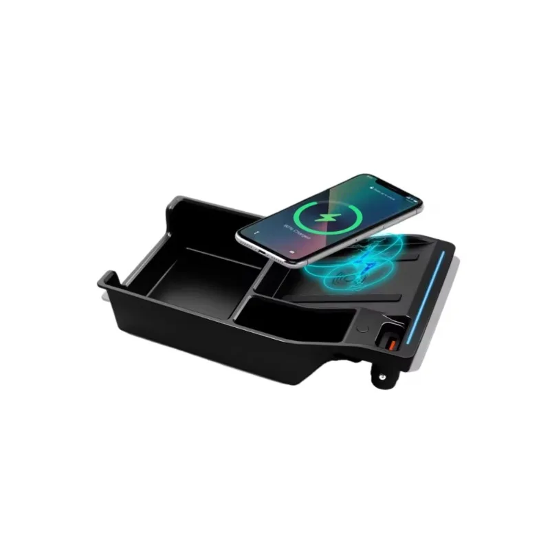 

Auto parts wireless charger center console bracket wireless car charger 15w fast charging board