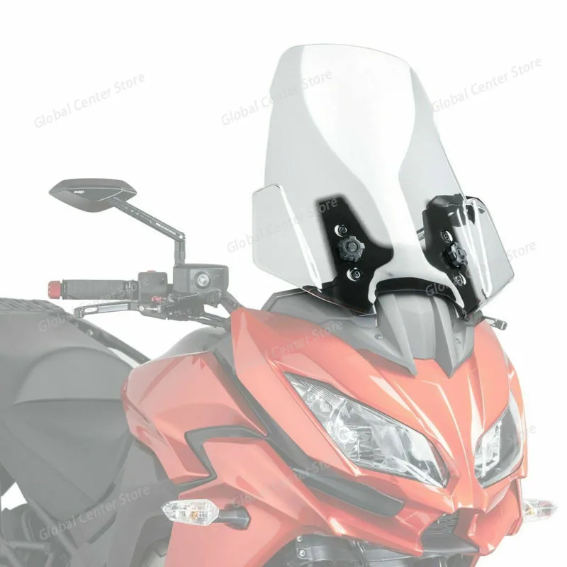 

Для мотоциклов Kawasaki Versys 650 1000: Модифицированное высокое ветровое стекло, аксессуары для мотоциклов