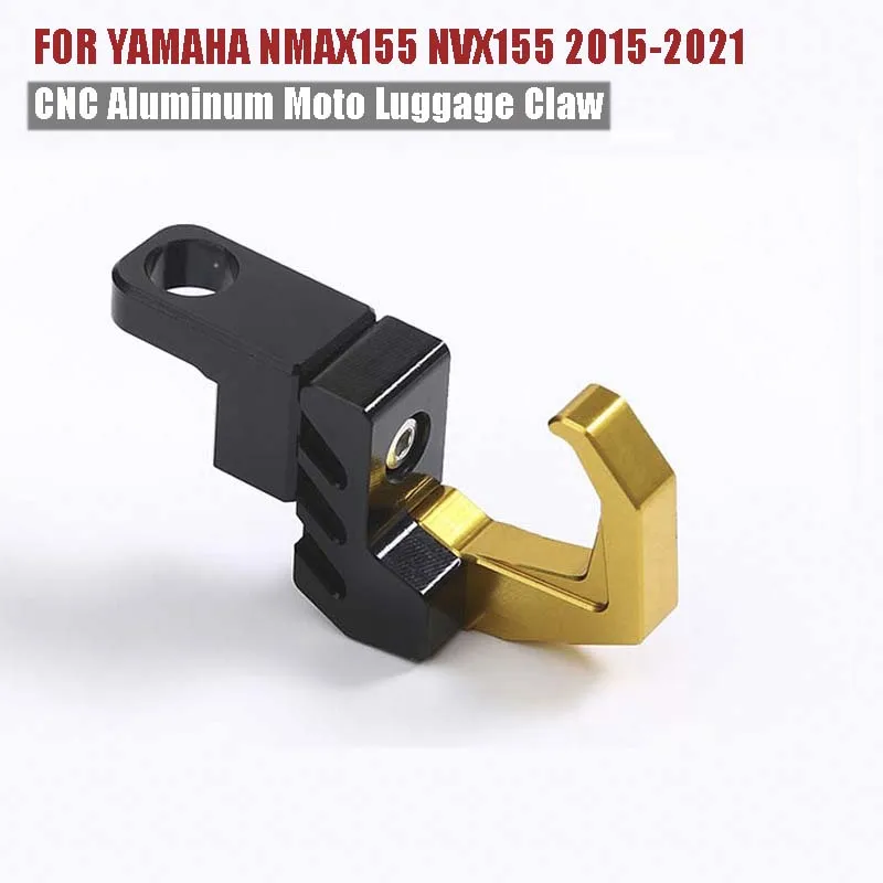 

Крючок для багажа YAMAHA NMAX155 NVX155 2015-2021, держатель для шлема, вешалка для сумок, держатель с зажимом, складные Мотоциклетные аксессуары